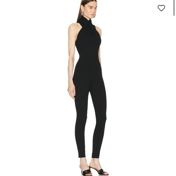 ALAÏA Black Catsuit Jumpsuit 36 US 2-4